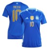 Maillot Foot Femme Argentine Messi 10 Exterieur 2024